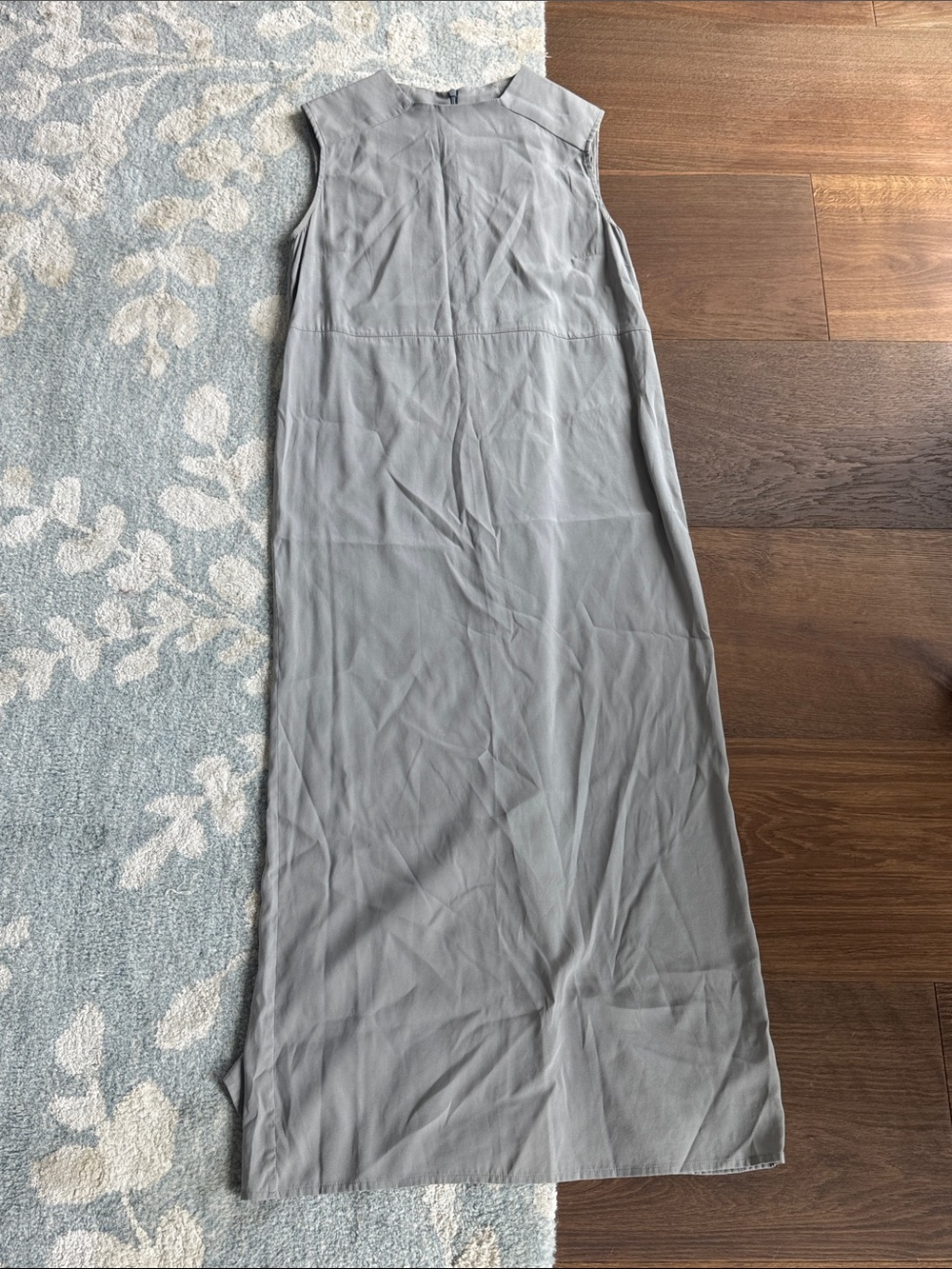 Emerson Fry Sleeveless Midi Column Dress in Gray